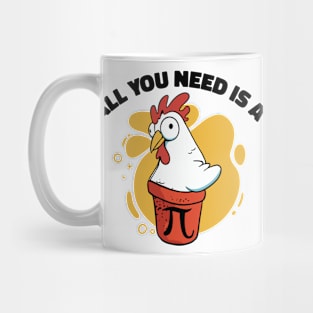 Pi Day Math Pie Chicken Pot Pi Number Mug